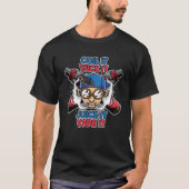Rol het wick it sap het vape het geek vaper t-shirt (Voorkant)