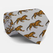 Rol! Ik ben een tijger! - Stropdas (Opgerold)