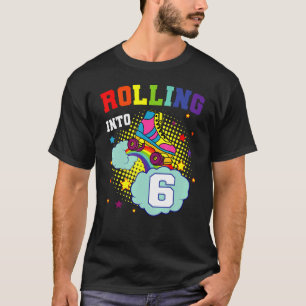 Rol in 6 Schaatsen met rolstoelschaatsen T-shirt