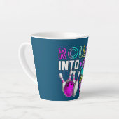 Rol in 8 Bowling Birthday Party 8th Birthday Latte Mok (Linkerhoek)