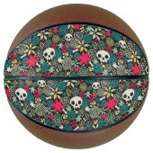 Rol in bloemen basketbal (Voorkant)