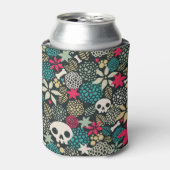 Rol in bloemen blikjeskoeler (Blikje Voorkant)