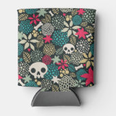 Rol in bloemen blikjeskoeler (Voorkant)