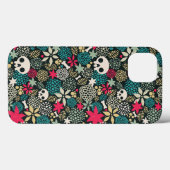 Rol in bloemen Case-Mate iPhone case (Achterkant (horizontaal))