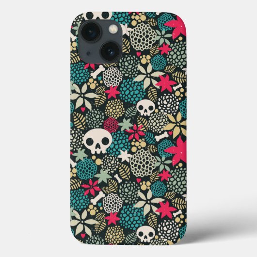 Rol in bloemen Case-Mate iPhone case (Achterkant)