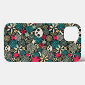 Rol in bloemen Case-Mate iPhone case (Achterkant (horizontaal))
