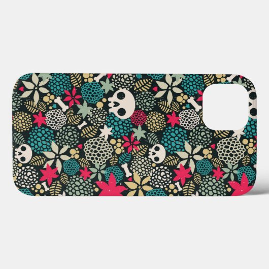 Rol in bloemen Case-Mate iPhone case (Achterkant (horizontaal))