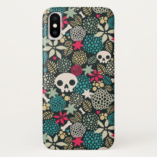 Rol in bloemen Case-Mate iPhone case (Achterkant)
