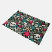 Rol in bloemen deurmat (Schuin)