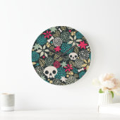 Rol in bloemen grote klok (Huis)