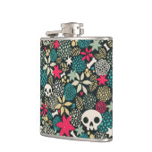 Rol in bloemen heupfles (Links)