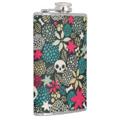 Rol in bloemen heupfles (Rechts)