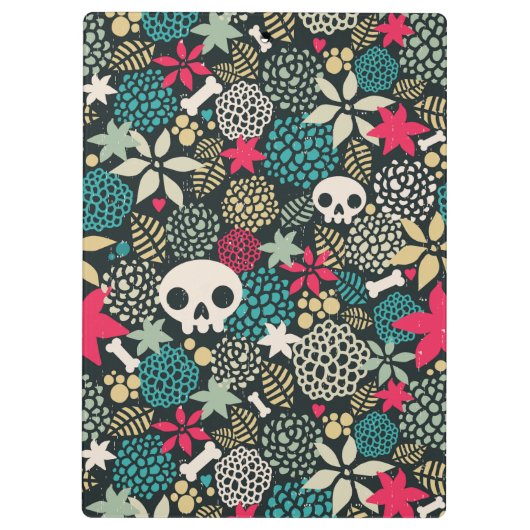 Rol in bloemen klembord (Achterkant)