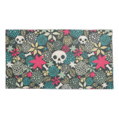 Rol in bloemen kussensloop (Achterkant)