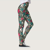 Rol in bloemen leggings (Rechts)