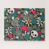 Rol in bloemen legpuzzel (Horizontaal)