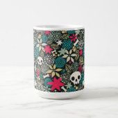 Rol in bloemen magische mok (Midden)