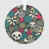Rol in bloemen ornament (achterkant)
