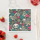 Rol in bloemen servet (Insitu)