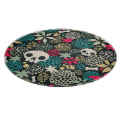 Rol in bloemen snijplank (Hoek)