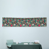 Rol in bloemen spandoek (Beurs)