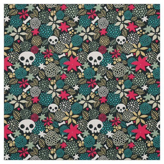 Rol in bloemen stof (Swatch)