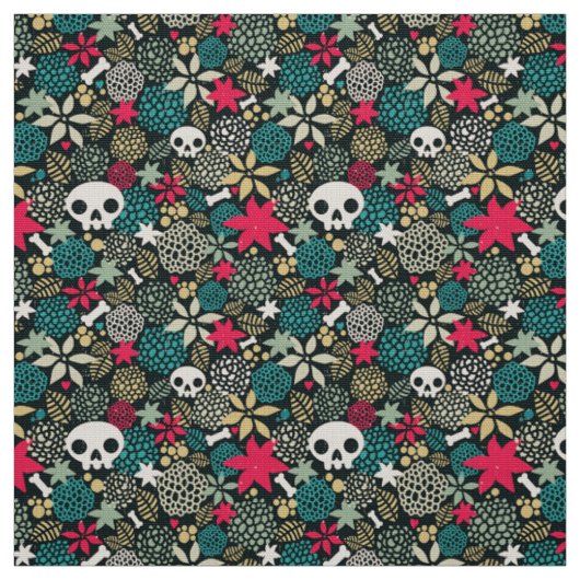 Rol in bloemen stof (Swatch)