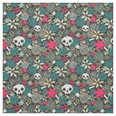 Rol in bloemen stof (Swatch)
