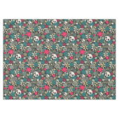 Rol in bloemen tafelkleed (Voorkant (Horizontaal))