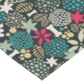 Rol in bloemen tafelkleed (Gekanteld)