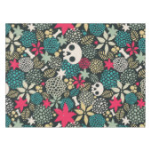 Rol in bloemen tafelkleed (Voorkant (Horizontaal))