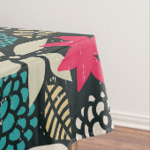 Rol in bloemen tafelkleed (Voorbeeld)