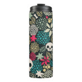 Rol in bloemen thermosbeker (Voorkant)