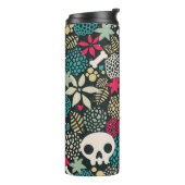 Rol in bloemen thermosbeker (Gedraaid links)