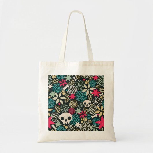 Rol in bloemen tote bag (Voorkant)