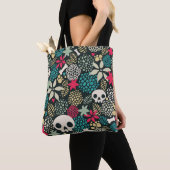 Rol in bloemen tote bag (Dichtbij)