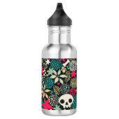 Rol in bloemen waterfles (Rechts)