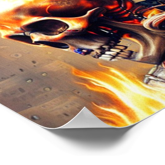 Rol in brand poster (Hoek)