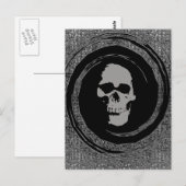 Rol in een Void Briefkaart (Voorkant / Achterkant)