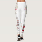 Rol in familieplezier met onze 'Mommysaurus' T Rex Leggings (Achterkant)