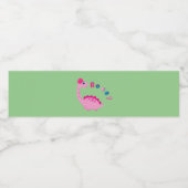 Rol in Plezier met een Dino-Mite Party! Waterfles Etiket (Enkel label)