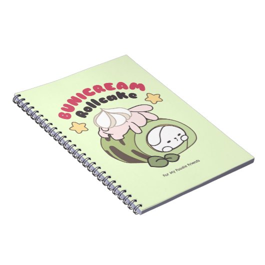 Rol in zoetheid Bunicream Rollcake Delight Notitieboek (Rechterzijde)