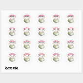 Rol in zoetheid Bunicream Rollcake Delight Ronde Sticker (Vel)