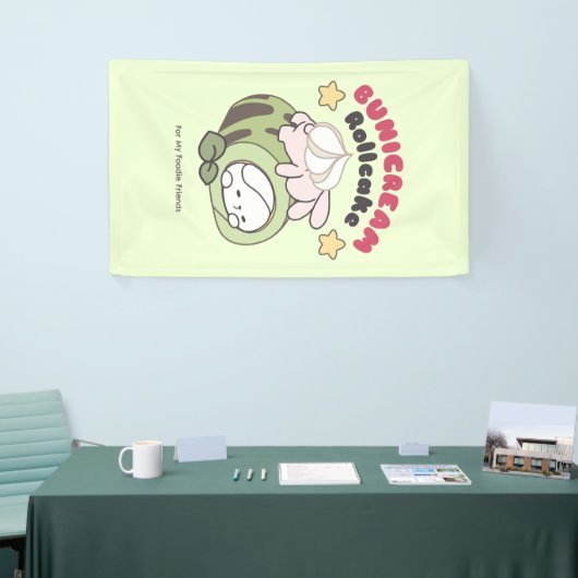 Rol in zoetheid Bunicream Rollcake Delight Spandoek (Beurs)