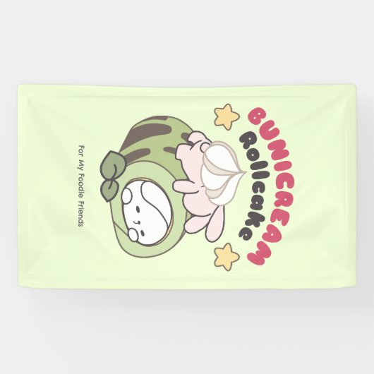 Rol in zoetheid Bunicream Rollcake Delight Spandoek (Horizontaal)