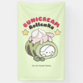 Rol in zoetheid Bunicream Rollcake Delight Spandoek (Verticaal)