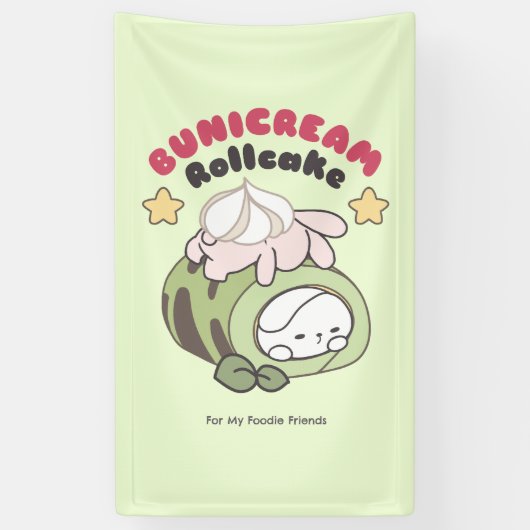 Rol in zoetheid Bunicream Rollcake Delight Spandoek (Verticaal)