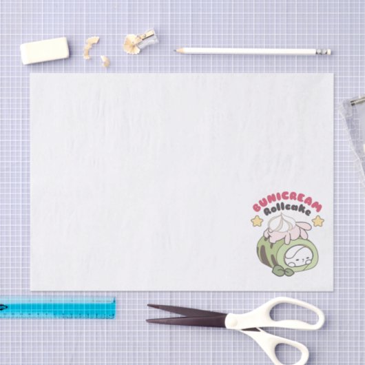 Rol in zoetheid Bunicream Rollcake Delight Tissuepapier (Craft)