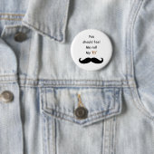 Rol je Stache Ronde Button 5,7 Cm (In situ)