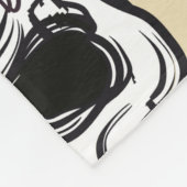 Rol kleurrijke naadloze ondergrond van patroon fleece deken (Hoek)